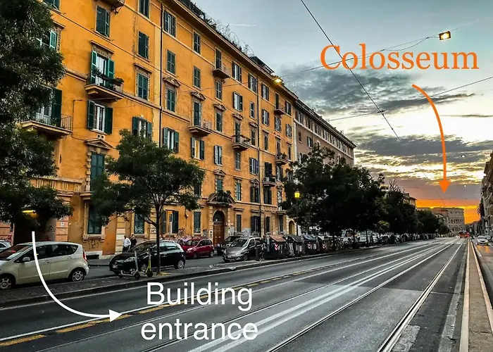Colosseum House - Private Rooftop, Jacuzzi Hot Tub & View
